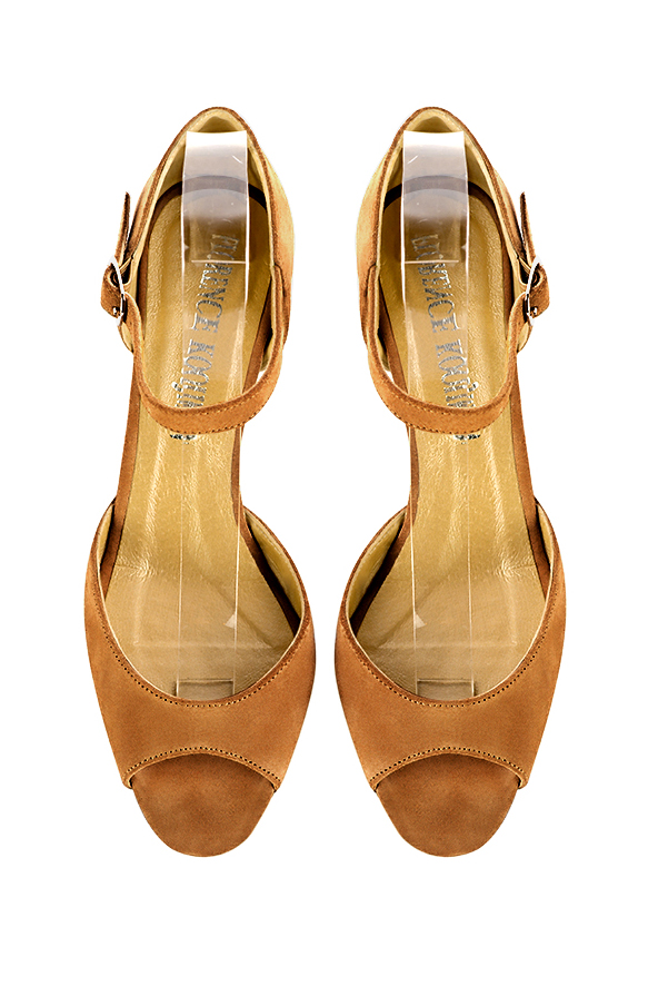 French elegance and refinement for these camel beige closed back dress sandals, with an instep strap, 
                available in many subtle leather and colour combinations. Practical and elegant, this pretty sandal will be perfect for any occasion.
To be adapted to your needs and desires.  
                Matching clutches for parties, ceremonies and weddings.   
                You can customize these sandals to perfectly match your tastes or needs, and have a unique model.  
                Choice of leathers, colours, knots and heels. 
                Wide range of materials and shades carefully chosen.  
                Rich collection of flat, low, mid and high heels.  
                Small and large shoe sizes - Florence KOOIJMAN